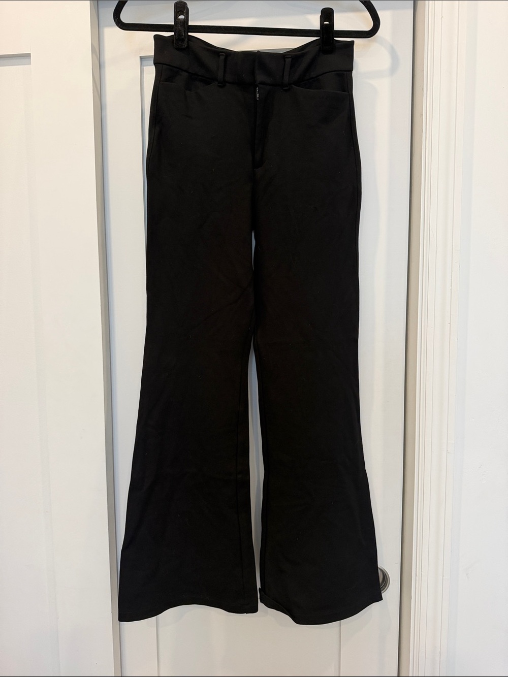 Old Navy Black Flared Trouser Pants